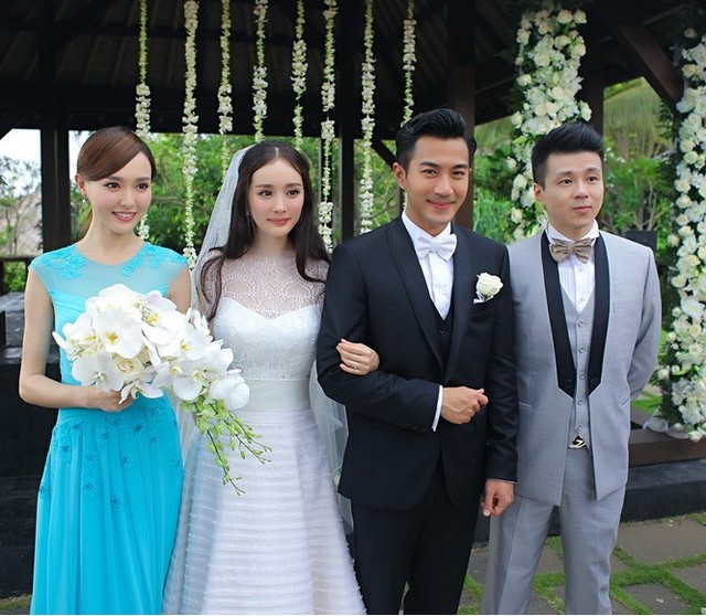 1月8日,杨幂刘恺威在巴厘岛举行婚礼,伴娘是新娘的好闺蜜唐嫣.